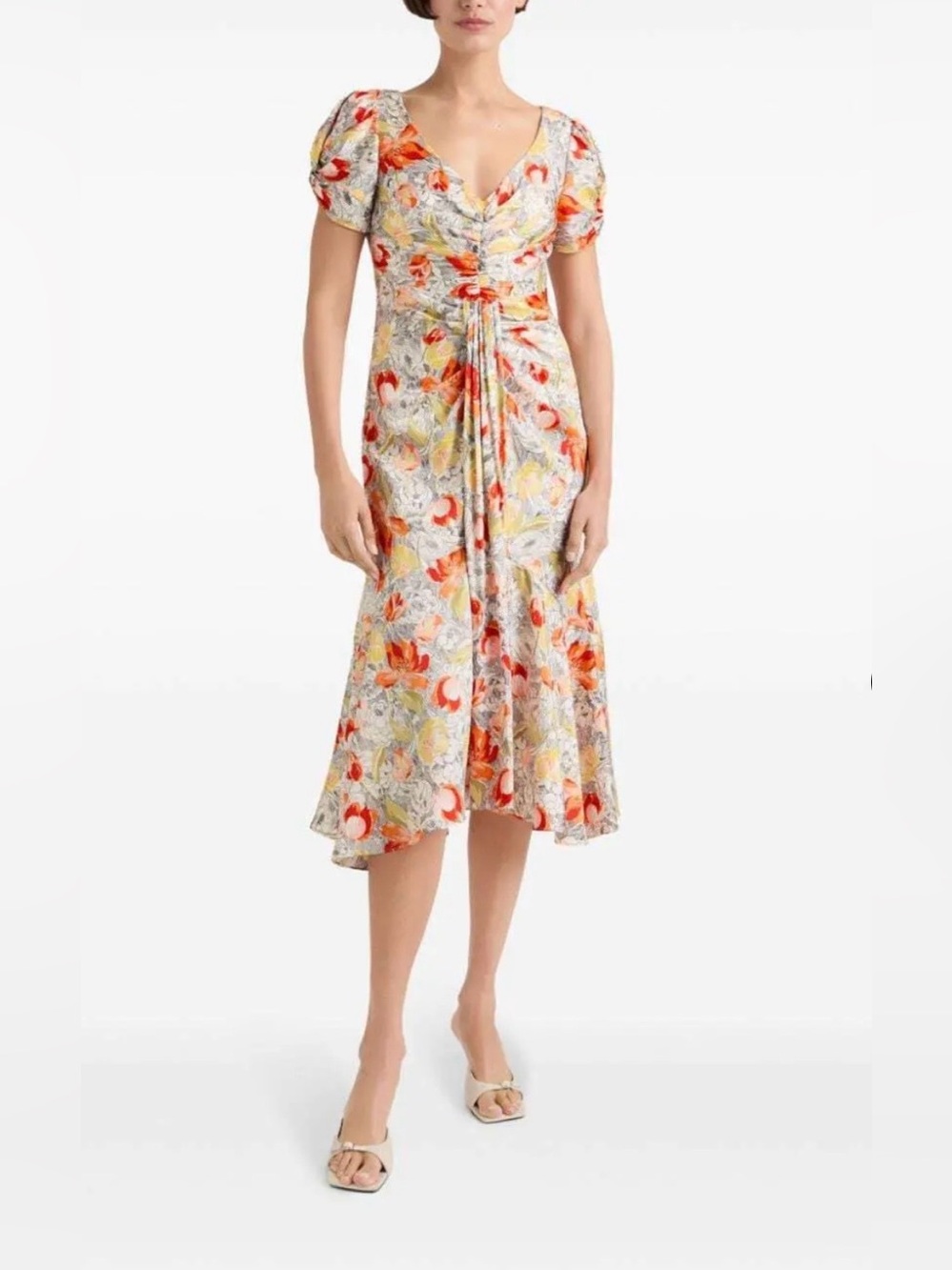 Cinq a Sept Walker Floral Dress Size 8